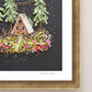 "A-Frame" Flower Print