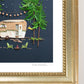 "Adventure Awaits" Flower Print