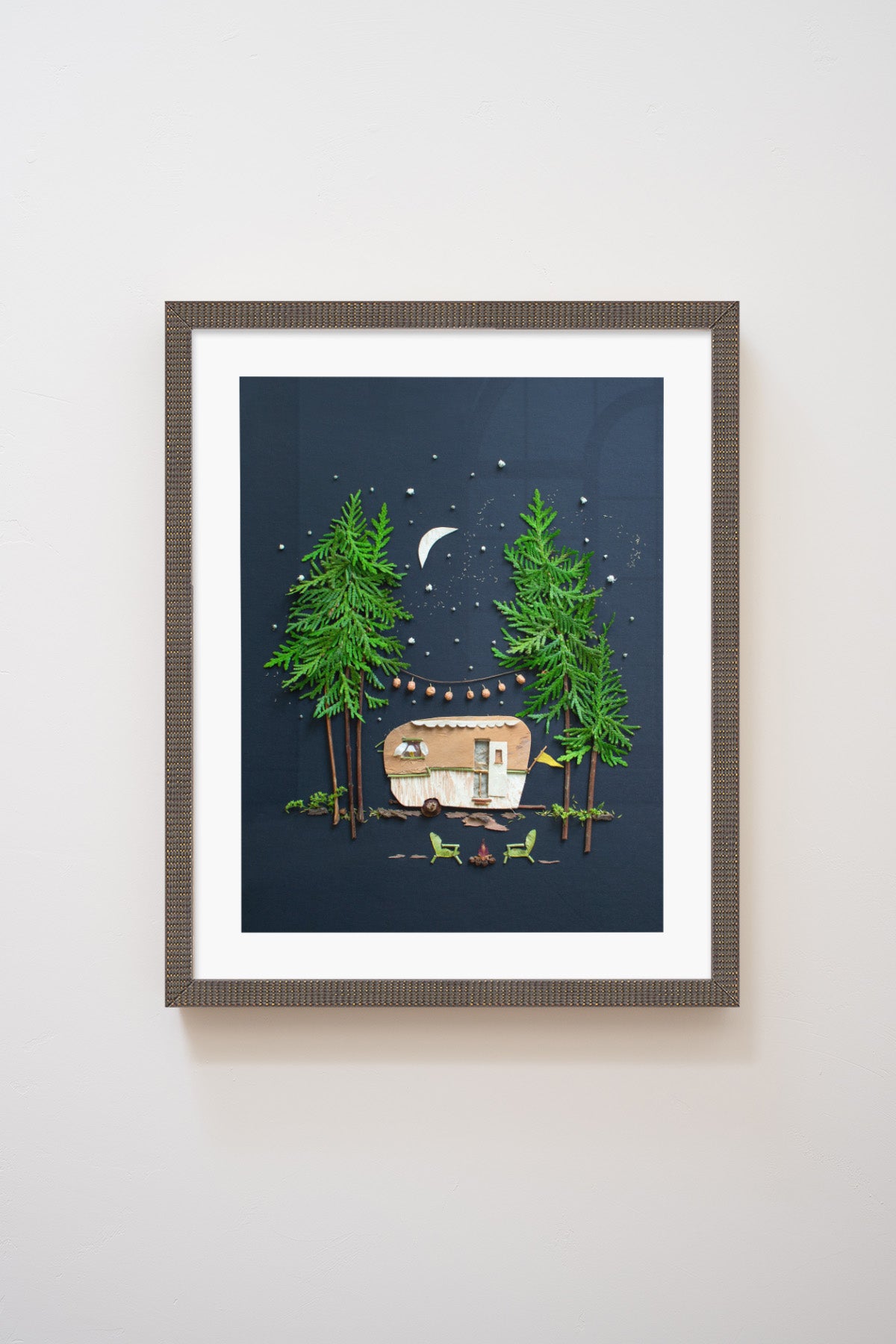 "Adventure Awaits" Flower Print