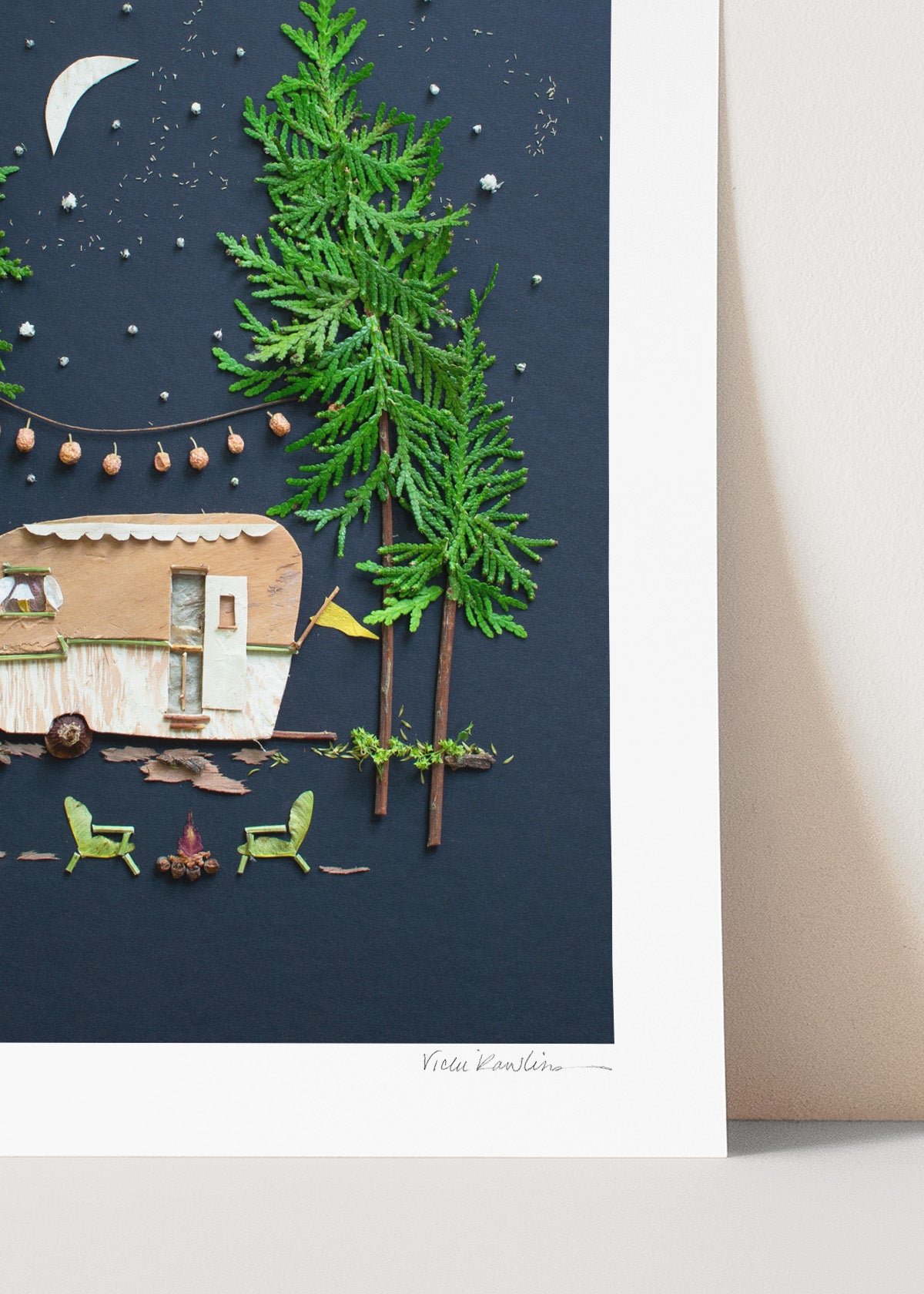 "Adventure Awaits" Flower Print