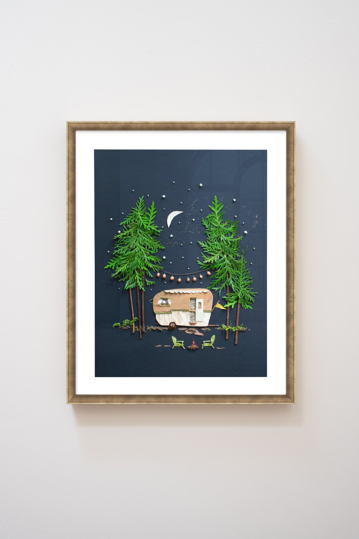 "Adventure Awaits" Flower Print