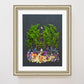 "Afterglow" Flower Print