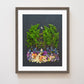 "Afterglow" Flower Print