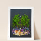 "Afterglow" Flower Print