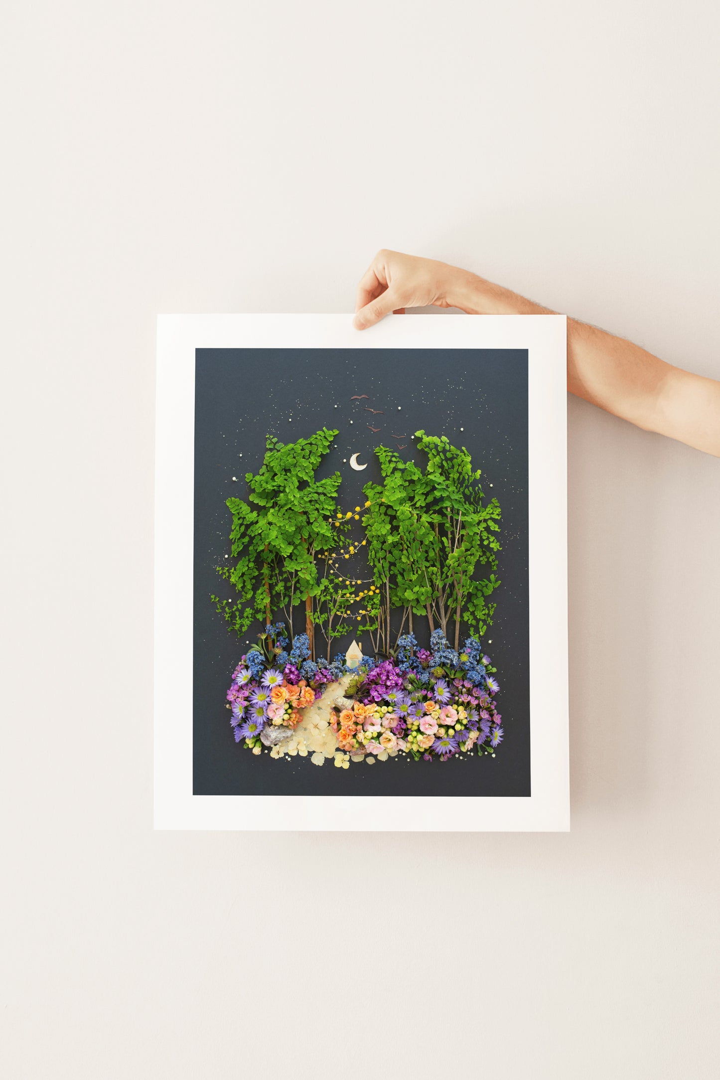 "Afterglow" Flower Print
