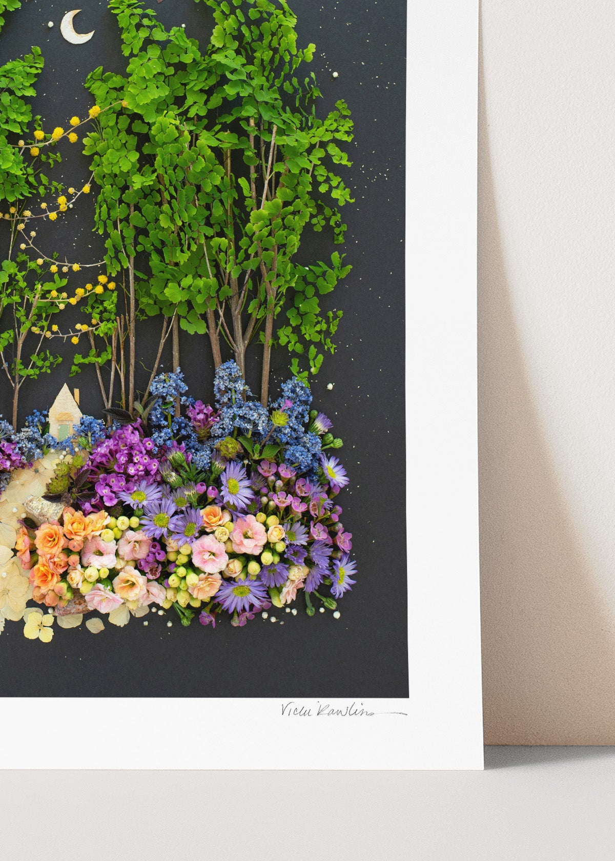 "Afterglow" Flower Print