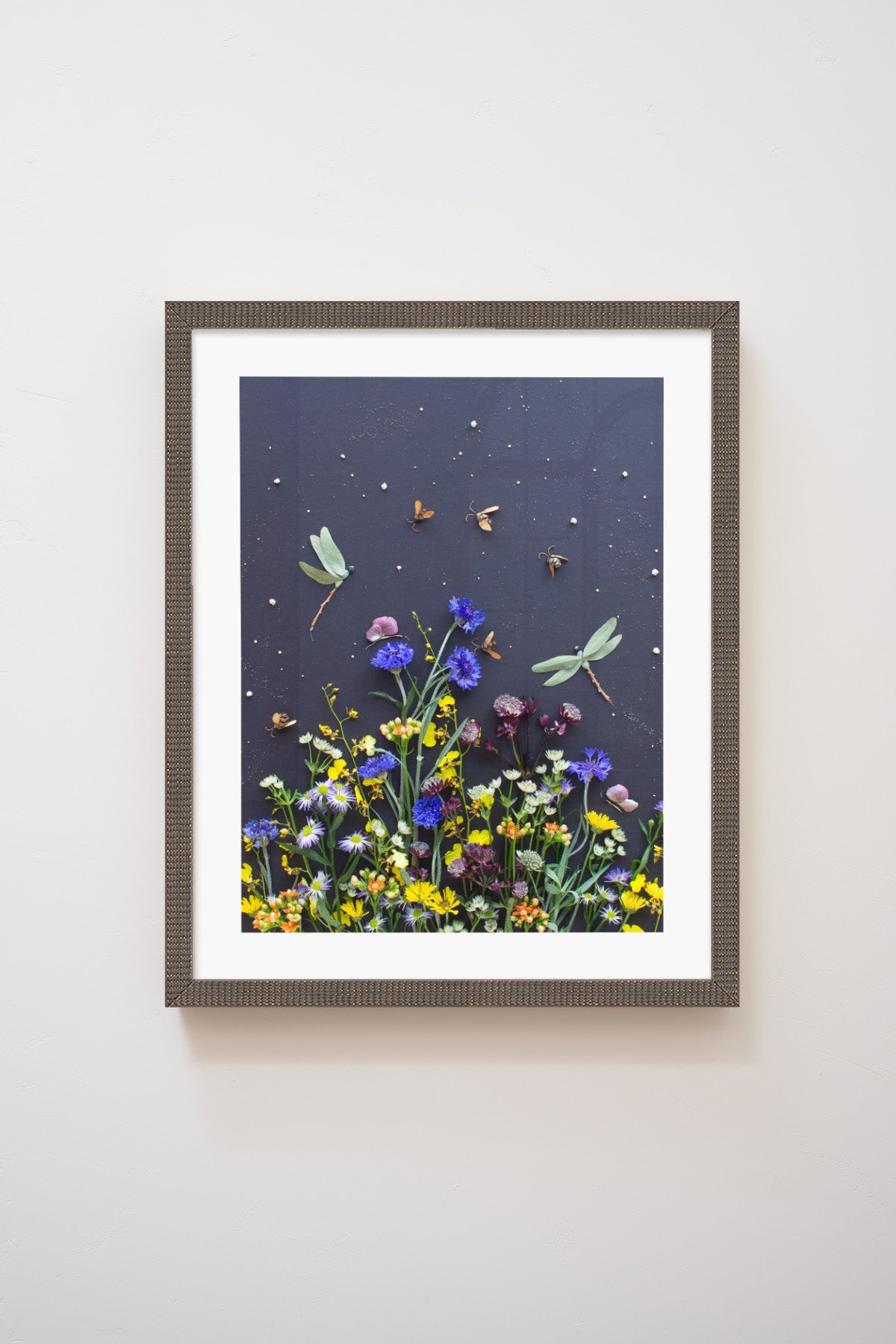 "Among the Flowers" Flower Print
