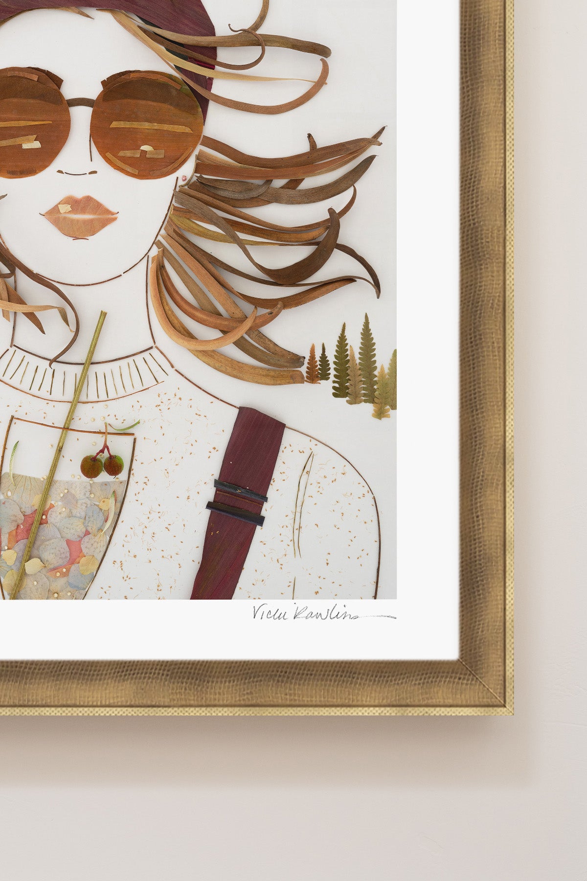 "Après Ski" Flower Print