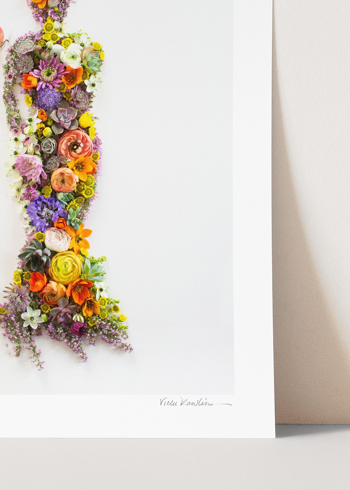 "Awakening" Flower Print