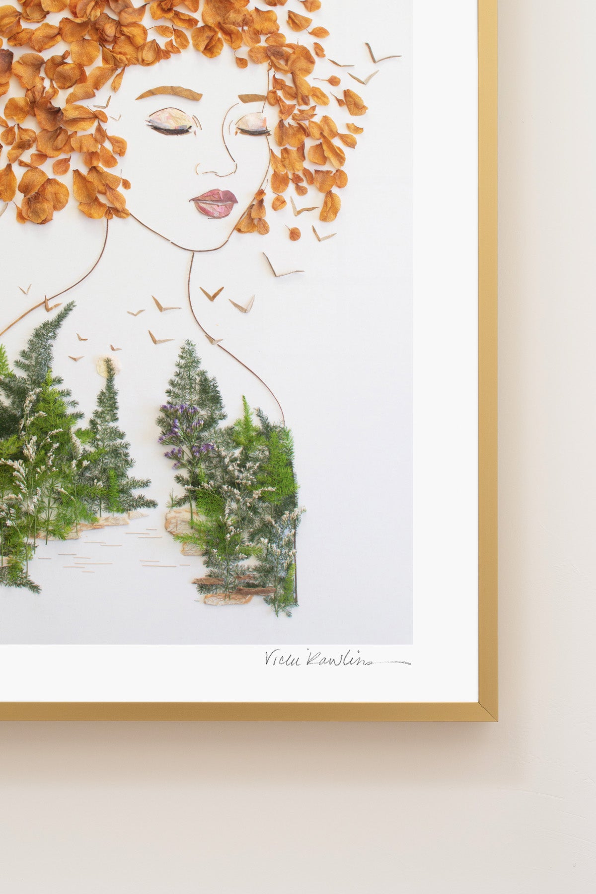 "Be Wild" Flower Print