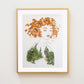 "Be Wild" Flower Print