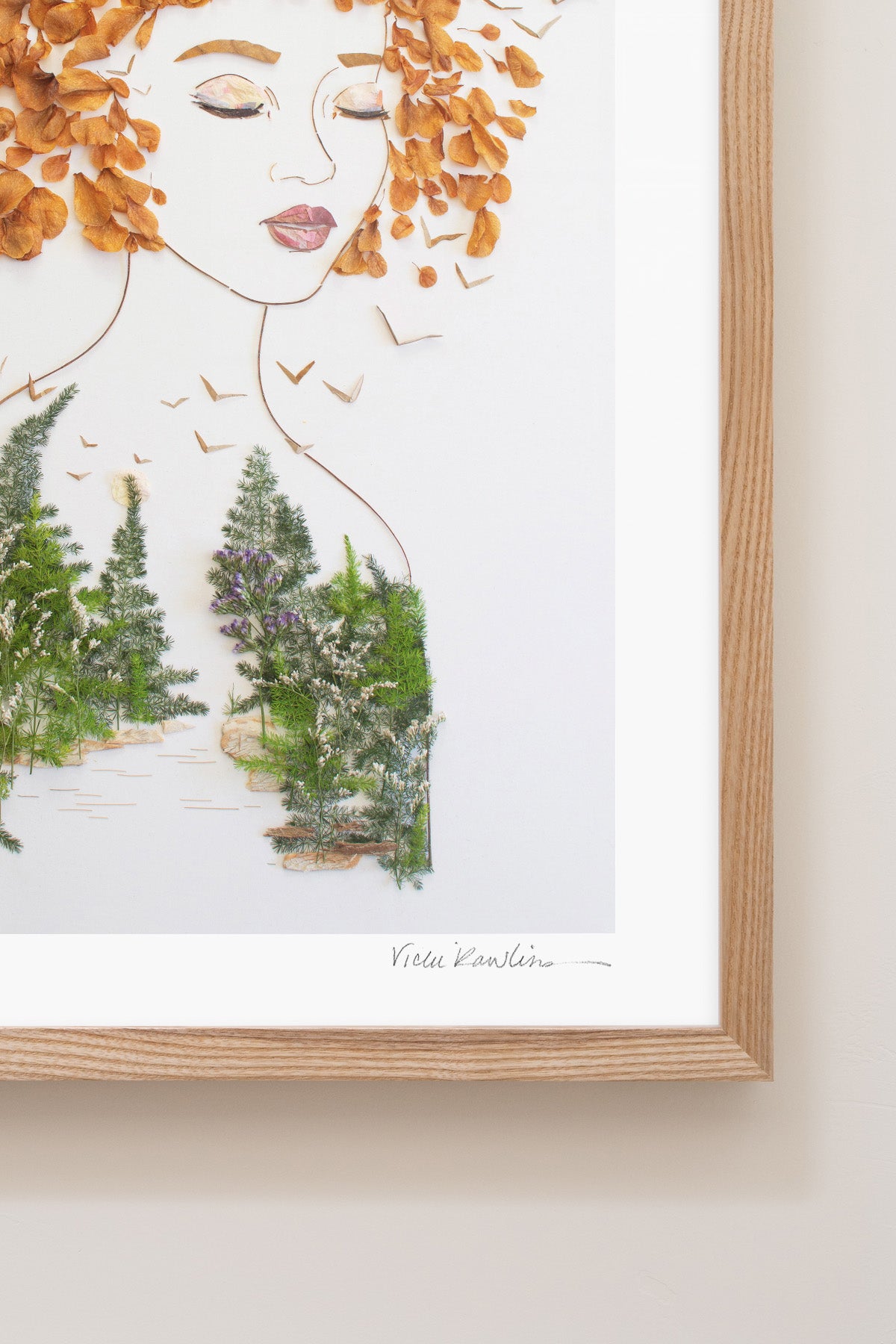 "Be Wild" Flower Print