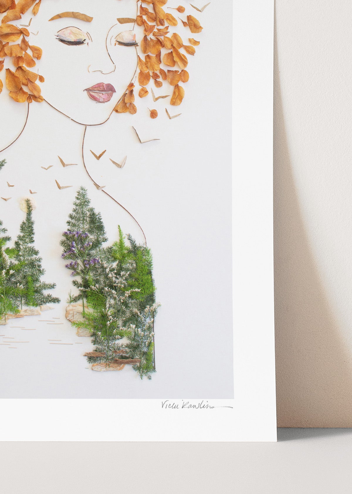 "Be Wild" Flower Print