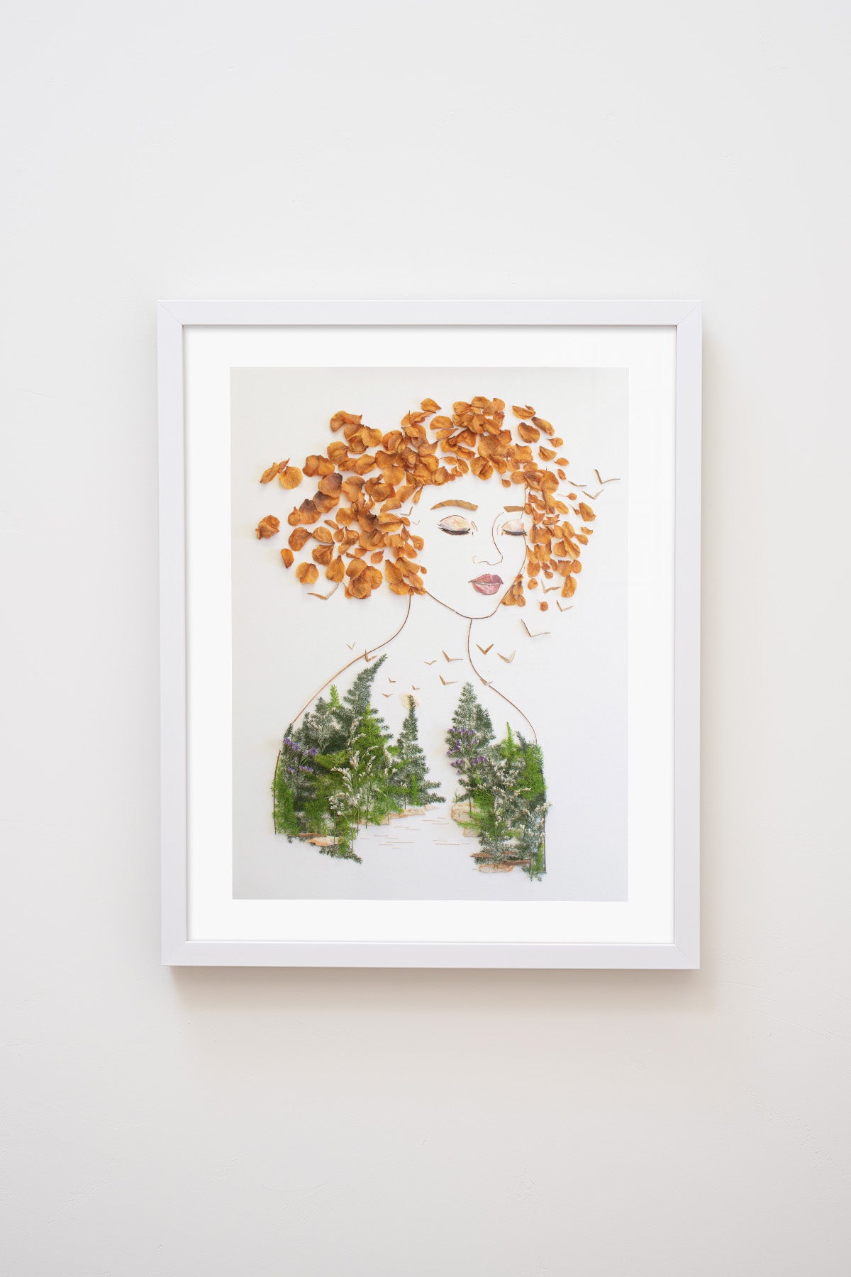 "Be Wild" Flower Print