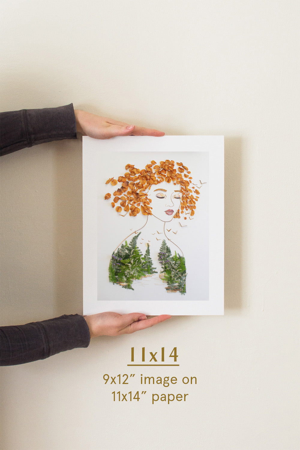 "Be Wild" Flower Print - Sister Golden