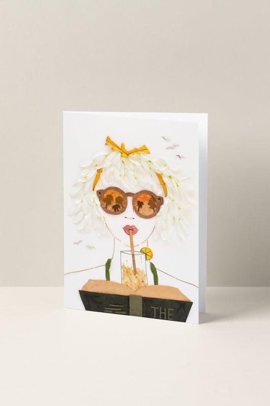 "Beach Read" Greeting Card