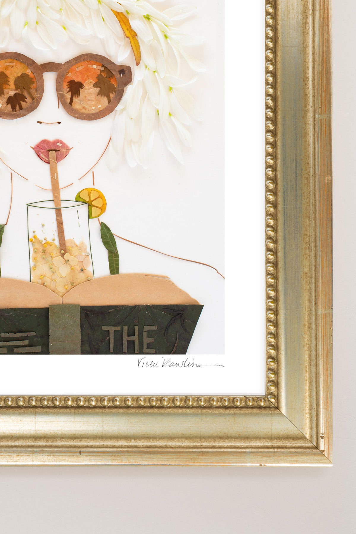 "Beach Read" Flower Print