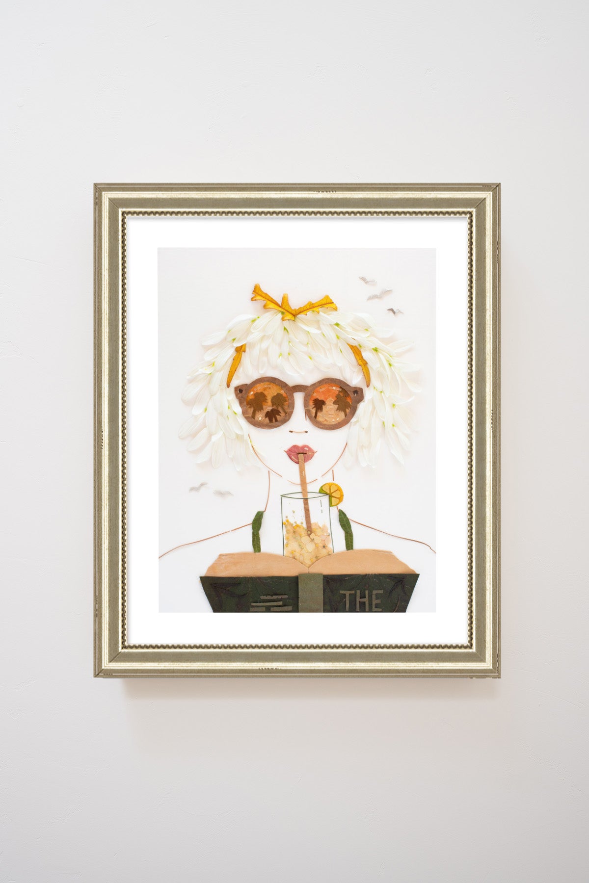 "Beach Read" Flower Print