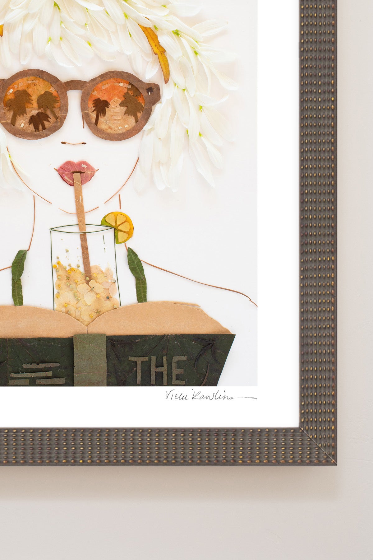 "Beach Read" Flower Print