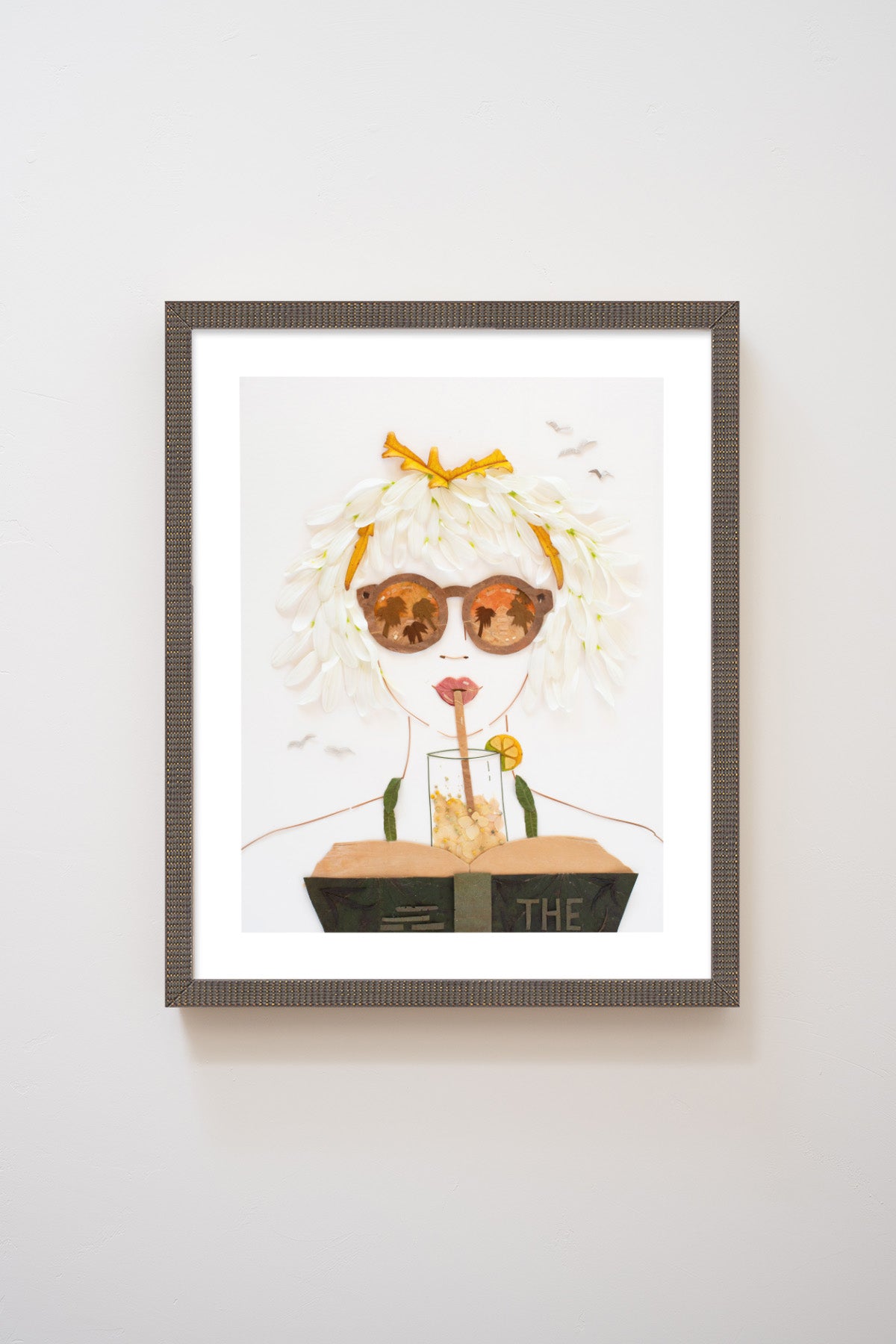 "Beach Read" Flower Print