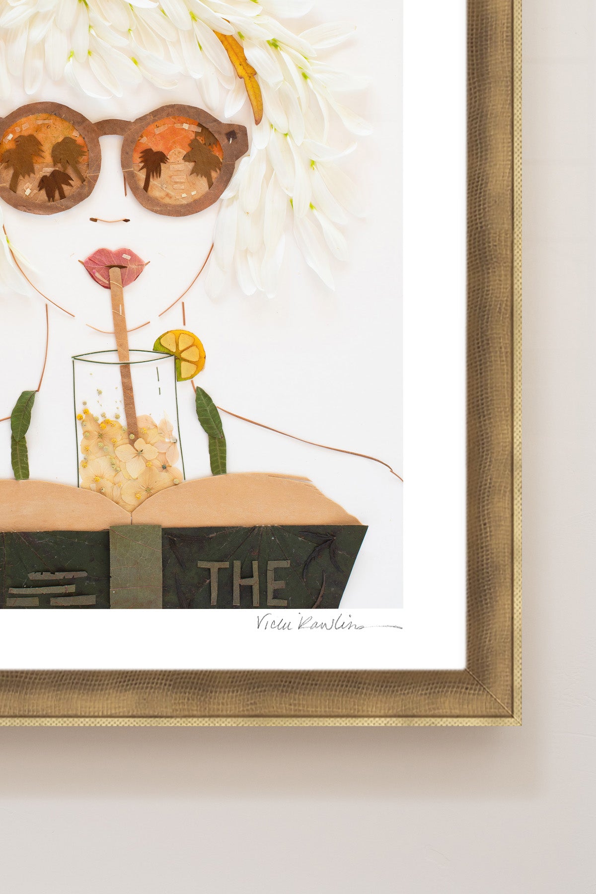 "Beach Read" Flower Print