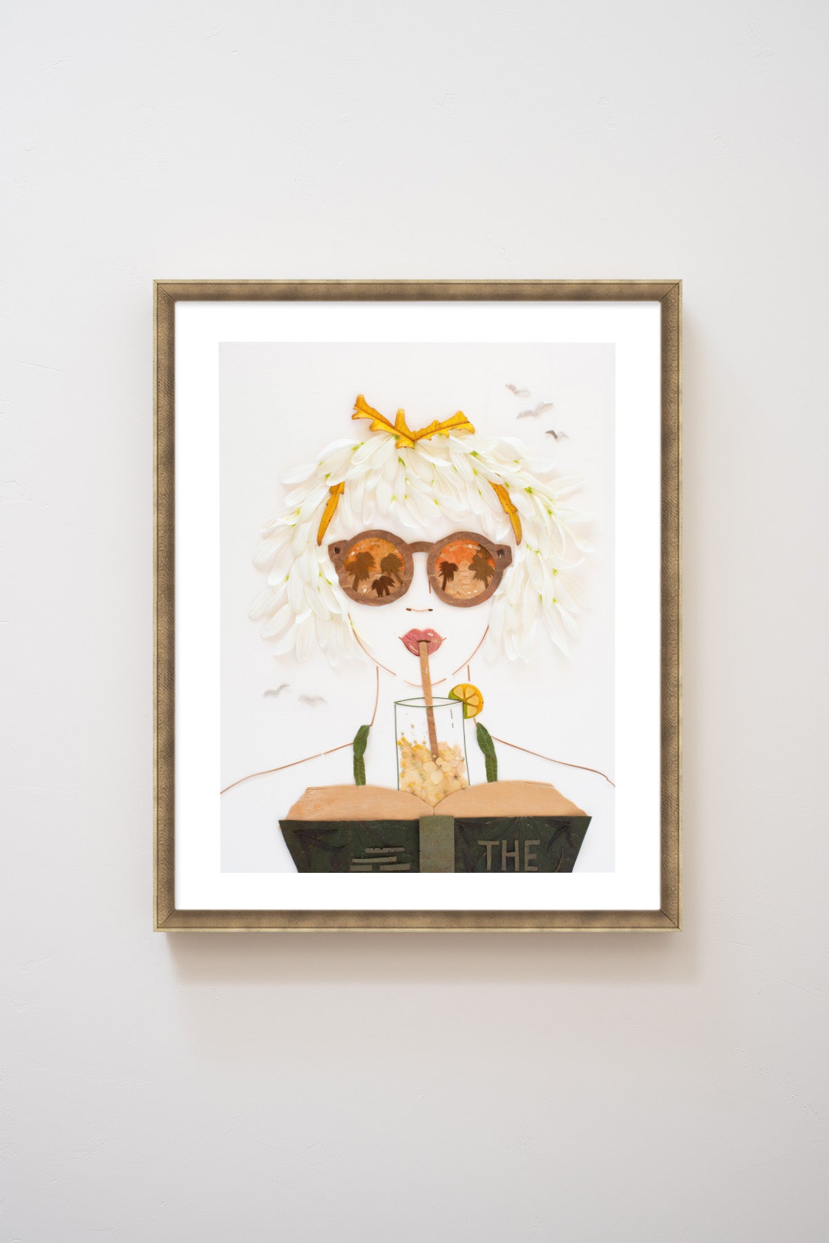 "Beach Read" Flower Print
