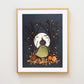 "Bewitched" Flower Print