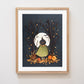 "Bewitched" Flower Print