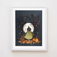 "Bewitched" Flower Print