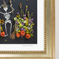 "Bones" Flower Print