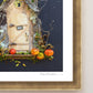 "BOO" Flower Print