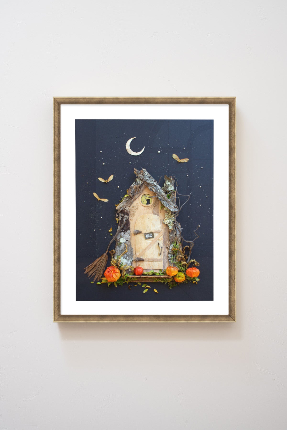 "BOO" Flower Print
