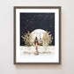 "December Moon" Flower Print