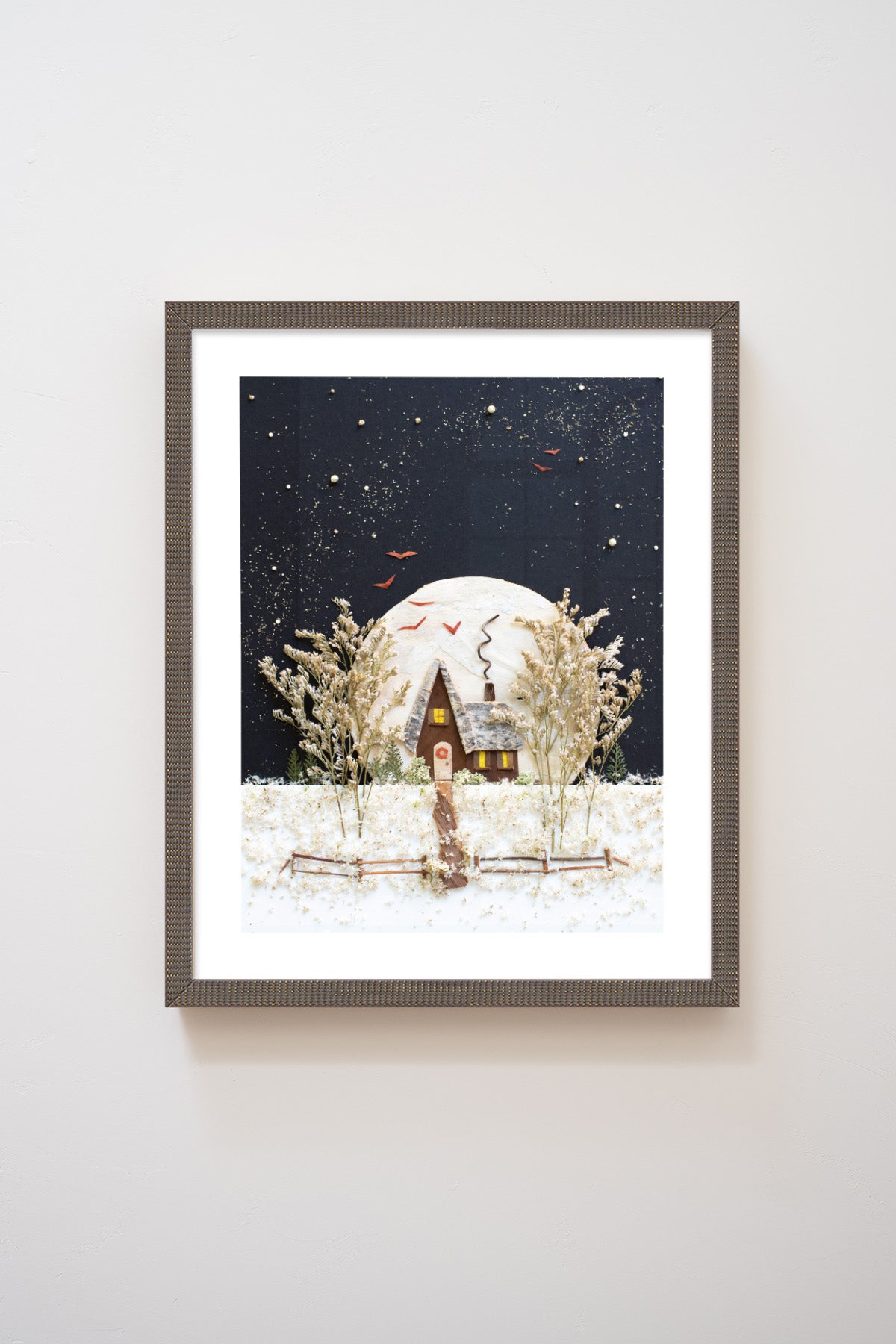 "December Moon" Flower Print