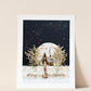 "December Moon" Flower Print