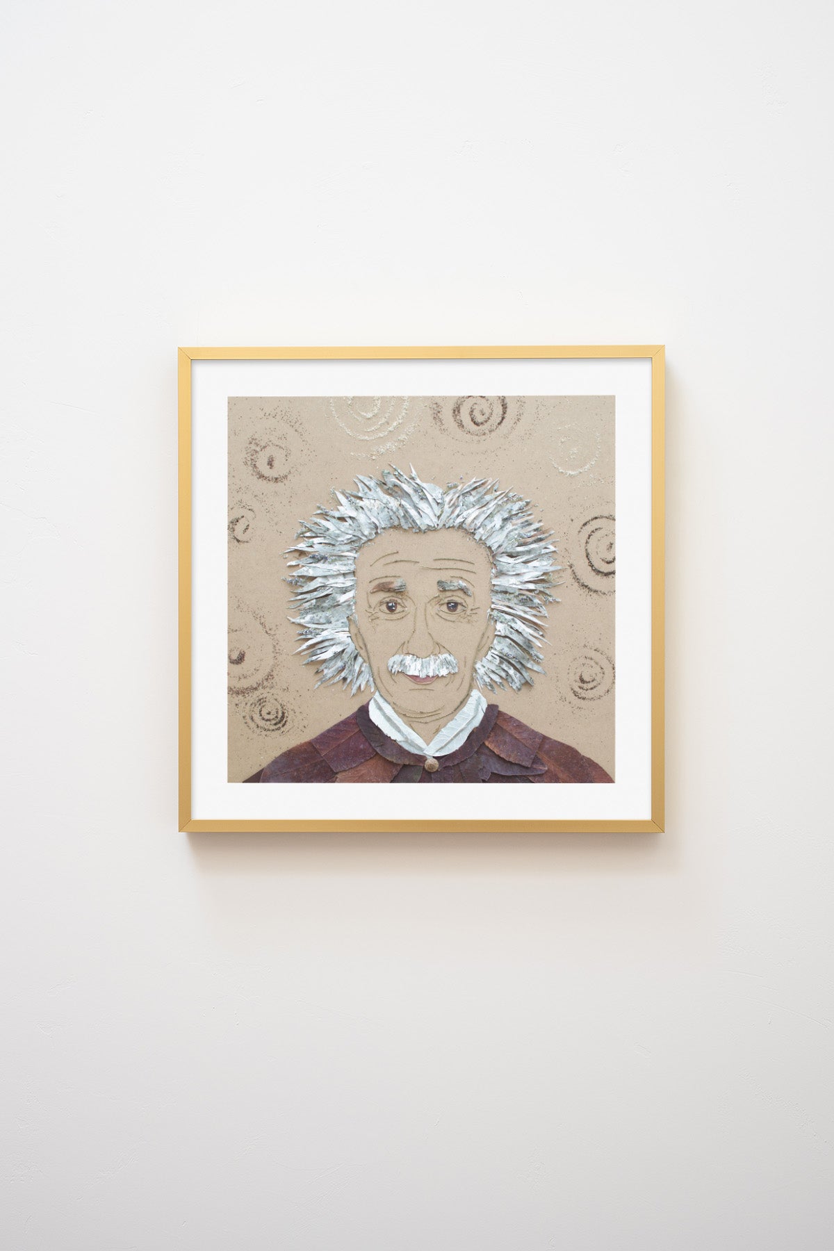 "Einstein" Flower Print