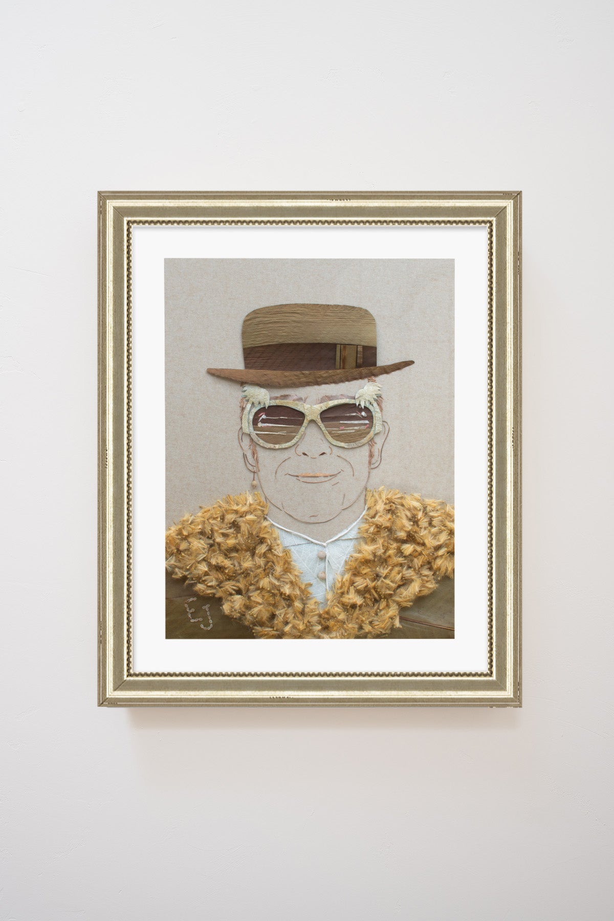 "Sir Elton John" Flower Print