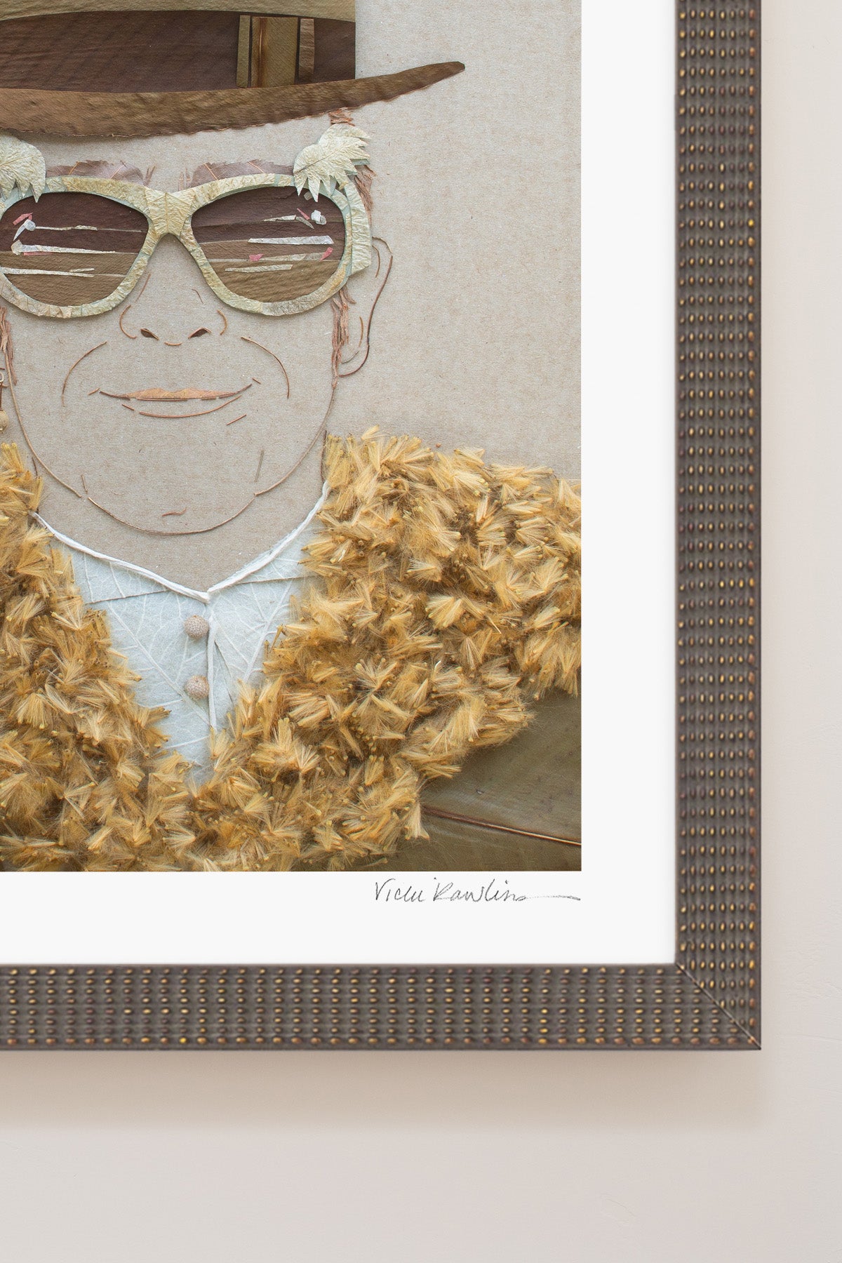 "Sir Elton John" Flower Print