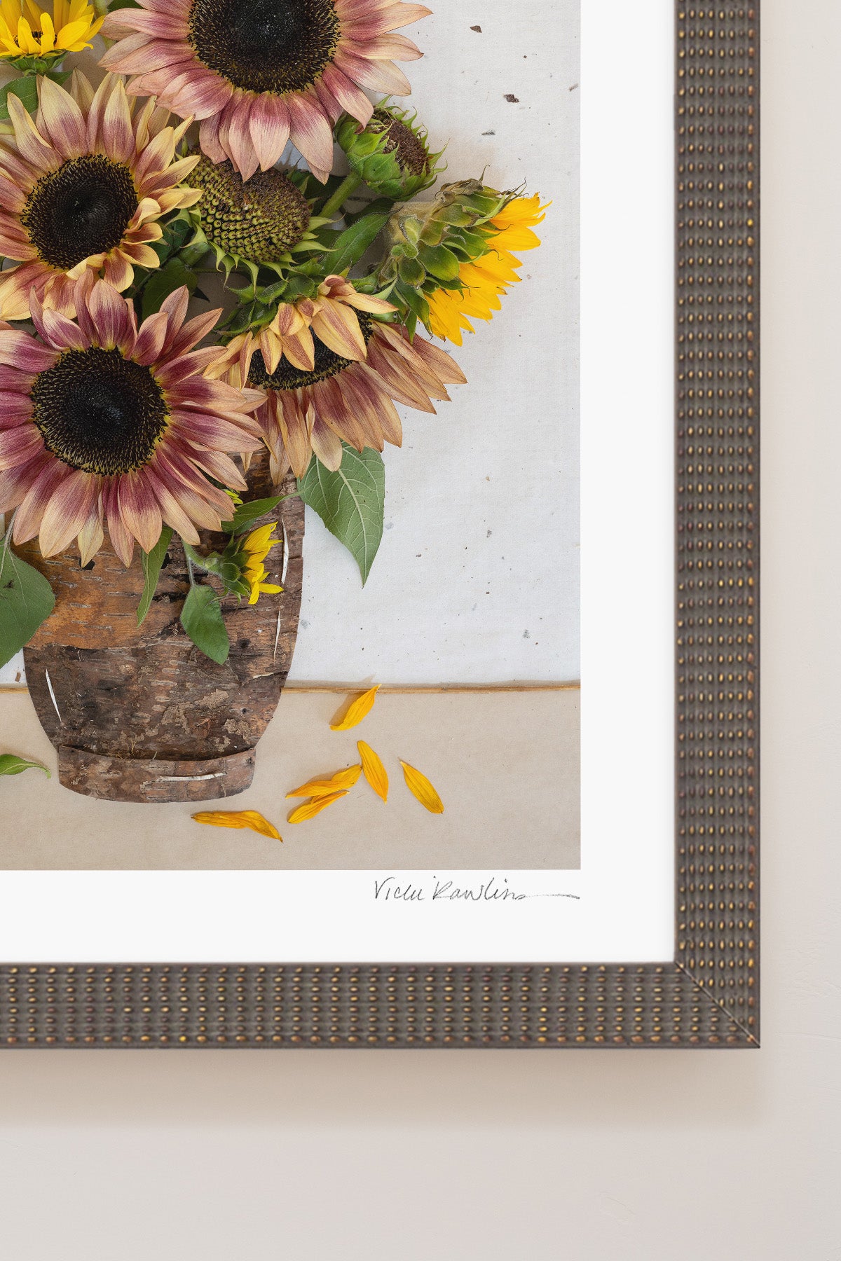 "Face the Sun" Flower Print