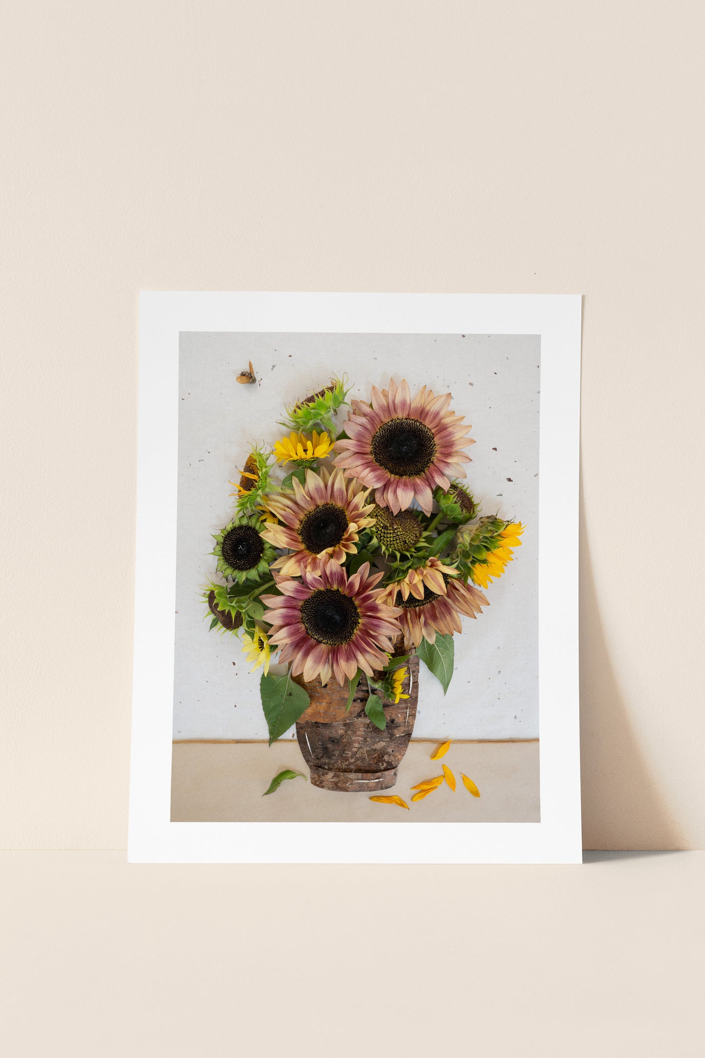 "Face the Sun" Flower Print