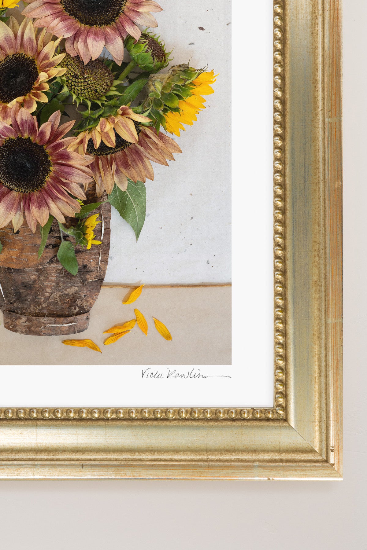 "Face the Sun" Flower Print