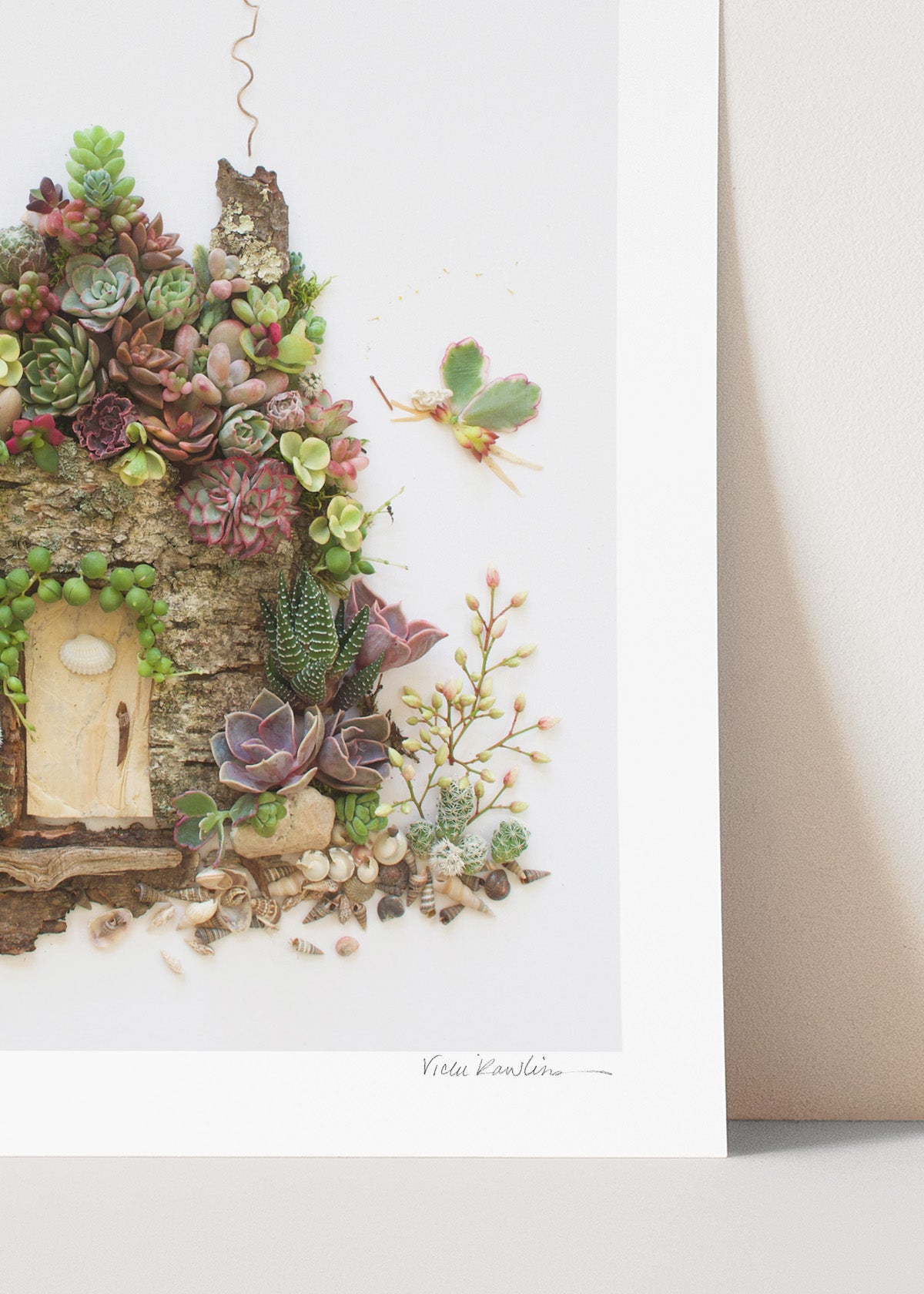 "Fairy Blooms" Flower Print