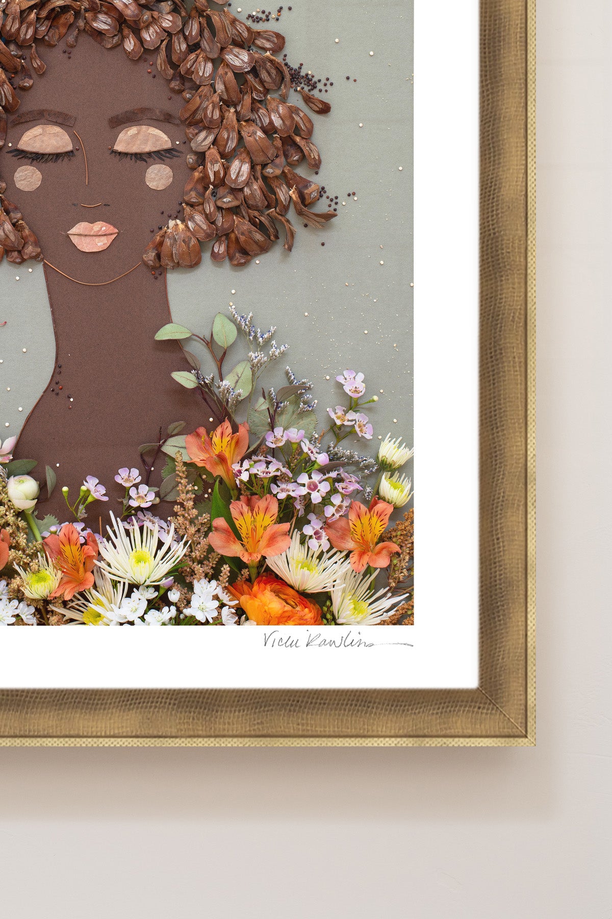 "Feed Your Soul" Flower Print