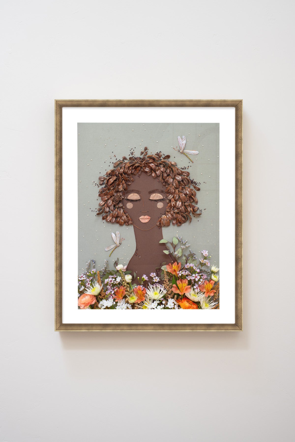 "Feed Your Soul" Flower Print