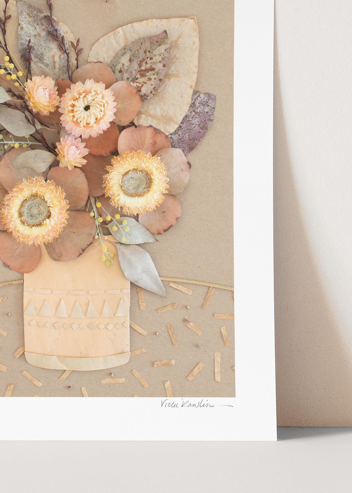 "Feeling Peachy" Flower Print