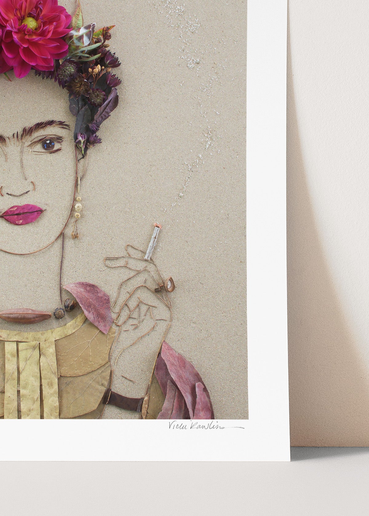 "Fierce Frida" Flower Print