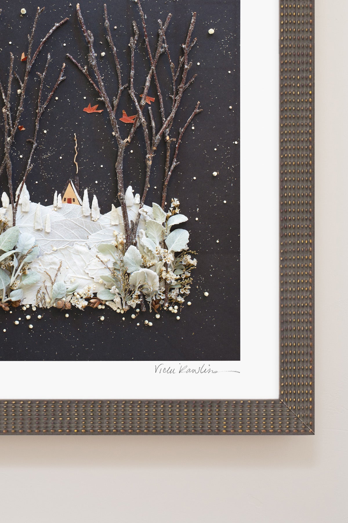 "Flight of the Cardinals" Flower Print