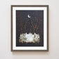 "Flight of the Cardinals" Flower Print