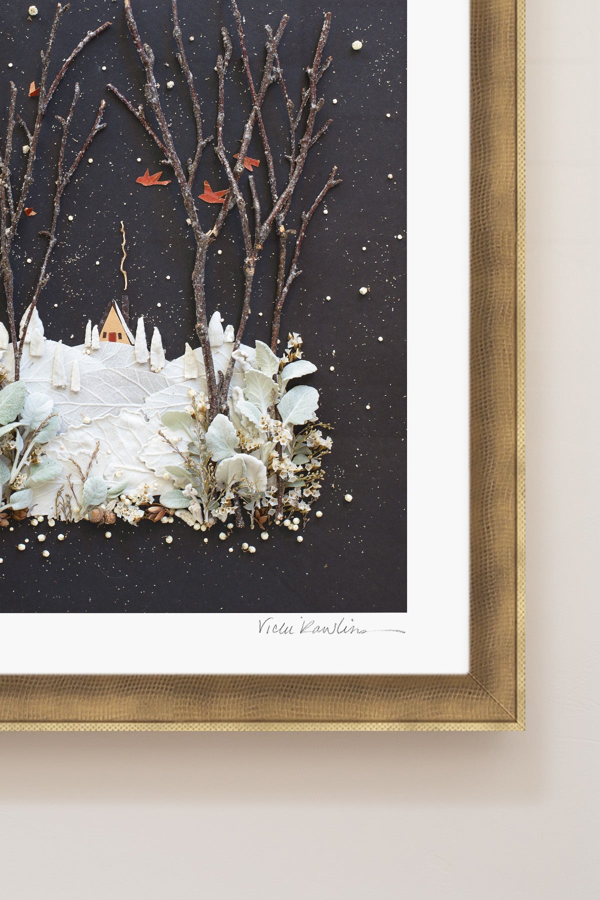"Flight of the Cardinals" Flower Print