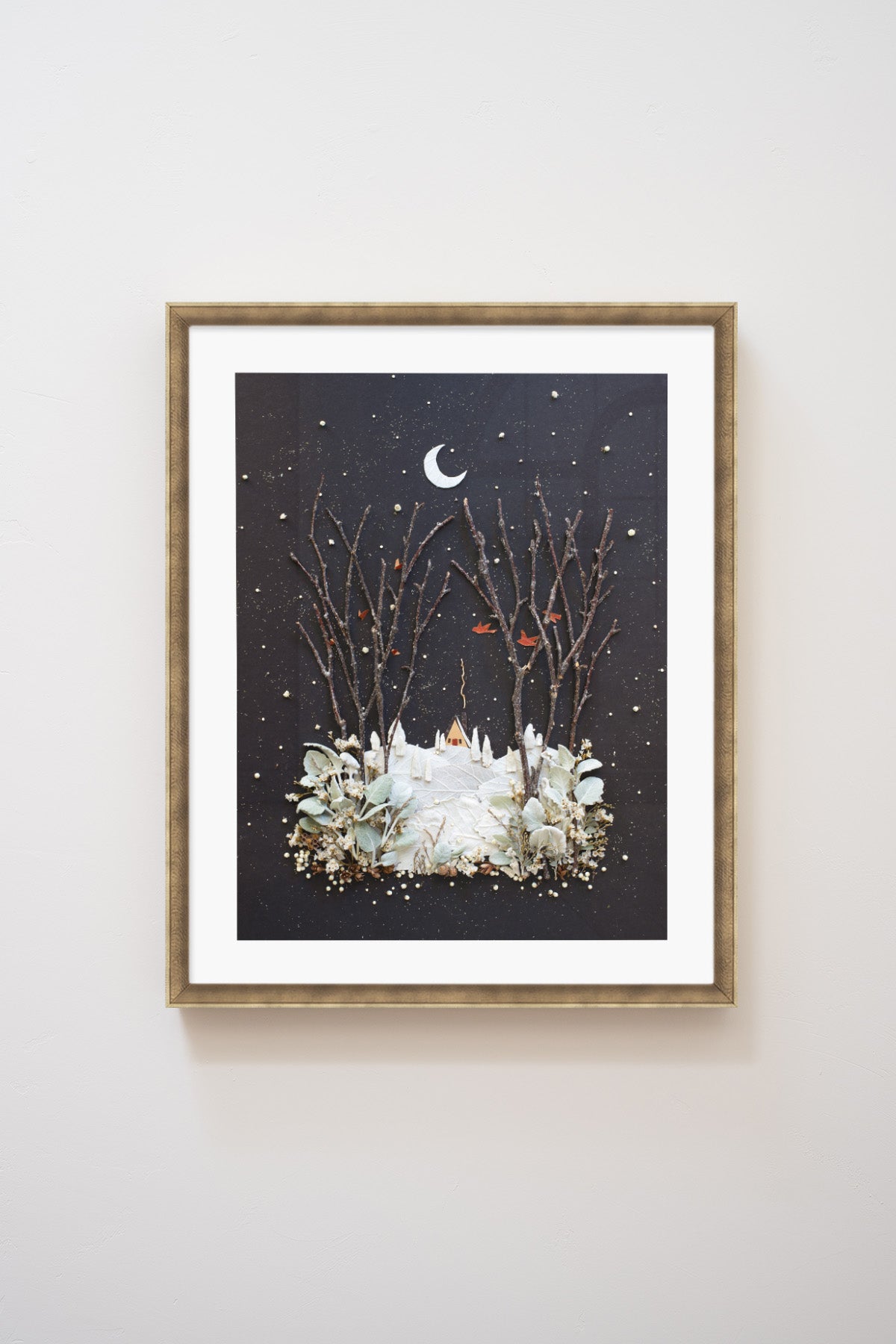 "Flight of the Cardinals" Flower Print